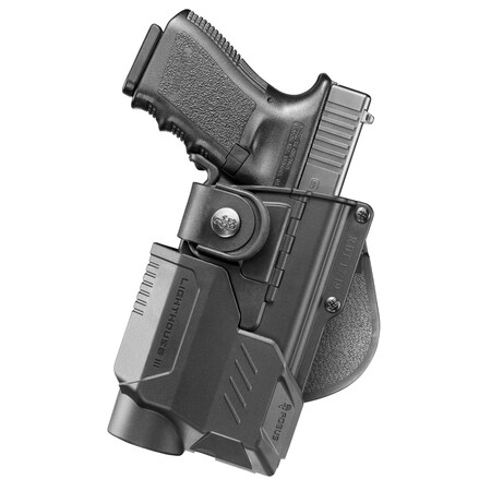 FOBUS RBT Tactical Paddle Holster With Lighthouse III-RH RBT19-LT3
